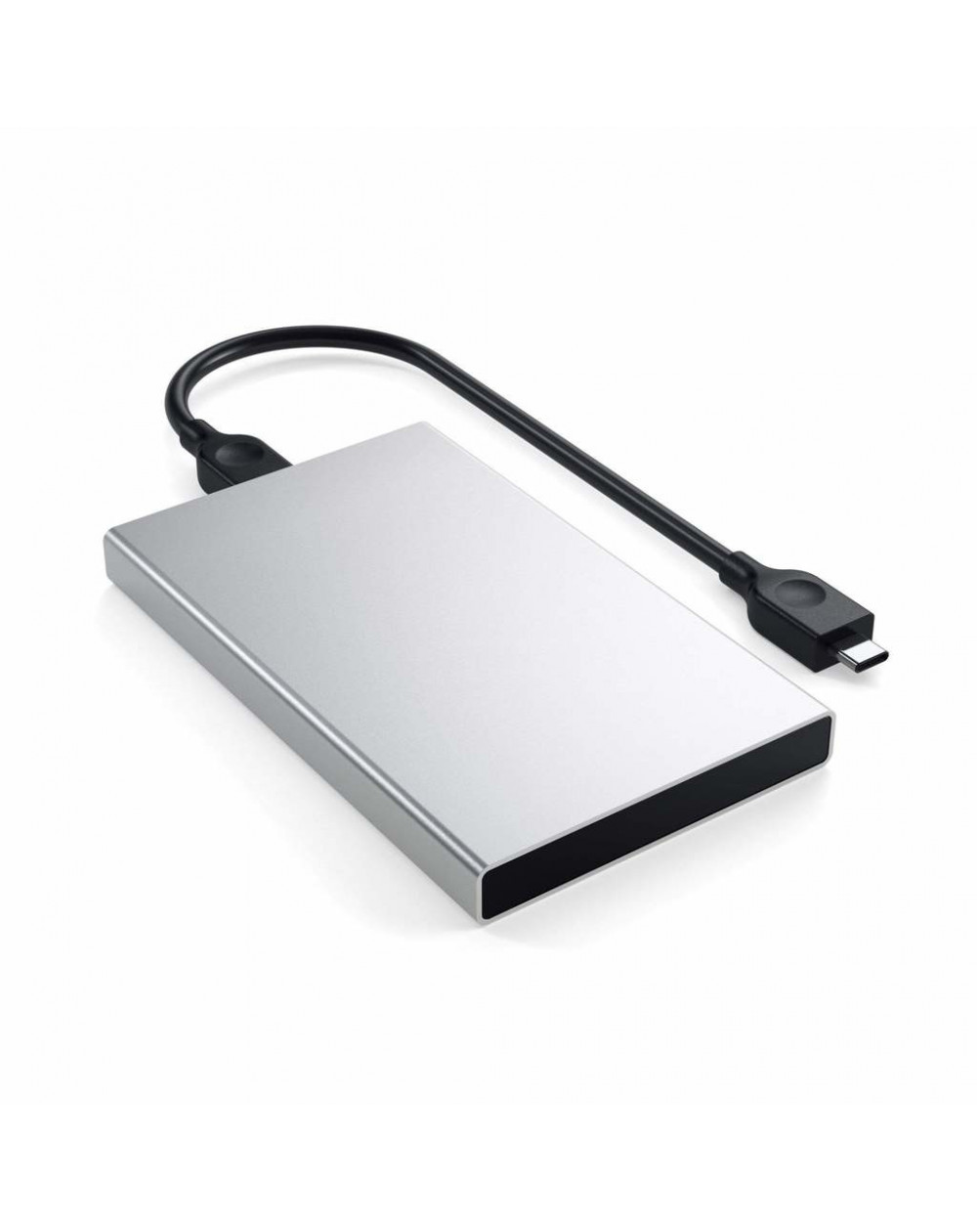 CASE PER HDD / SSD ESTERNI CON CAVO USB-C SILVER - C&C Shop