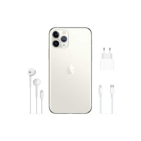 iPhone 11 Pro 256GB Silver (Con Alimentatore e Cuffie) - VODAFONE imballo  lievemente danneggiato - C&C Shop