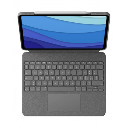 Logitech Combo Touch di Logitech con tastiera e trackpad per iPad Pro 12.9"  (5ª e 6ª generazione) - C&C Shop