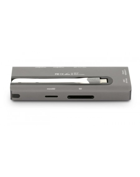 LMP Travel dock USB-C 4k 9 porte Space Gray