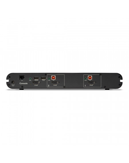 2-PORT SINGLE HEAD DP HDMI TO DP HDMI KVM SWITCH NO CAC PP4.0