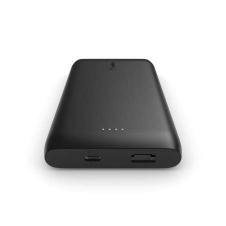 POWERBANK 10K 18W PD USB-C IN OUT - NERO