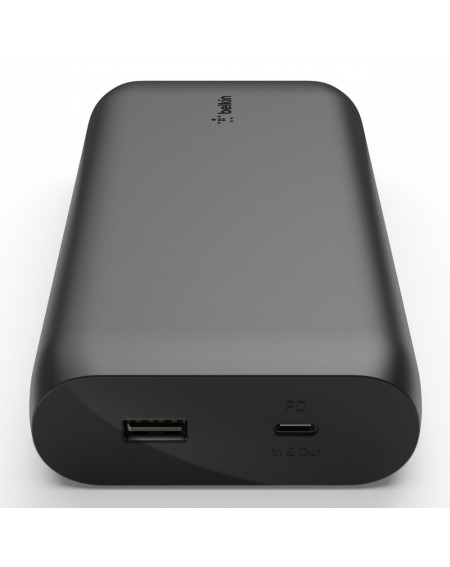 POWERBANK 20K 30W PD USB-C IN OUT - NERO