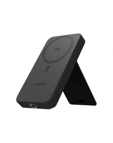 mophie - Snap+ Batteria Portatile 10K con stand per iPhone con MagSafeÂ® - Nero