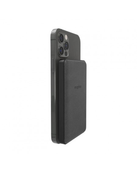 mophie - Snap+ Batteria Portatile 5K per iPhone con MagSafe® (juice pack) - Nero
