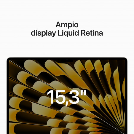 MacBook Air 15'' Apple M2 8-core CPU e 10-core GPU, HD 256GB - Galassia