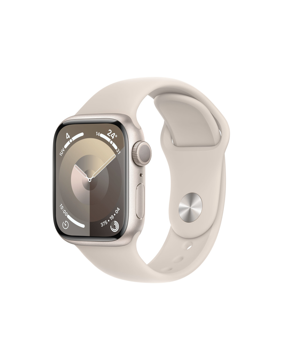 Apple Watch Series 9 GPS 41mm Cassa in alluminio galassia - Cinturino sport  galassia - S/M - C&C Shop