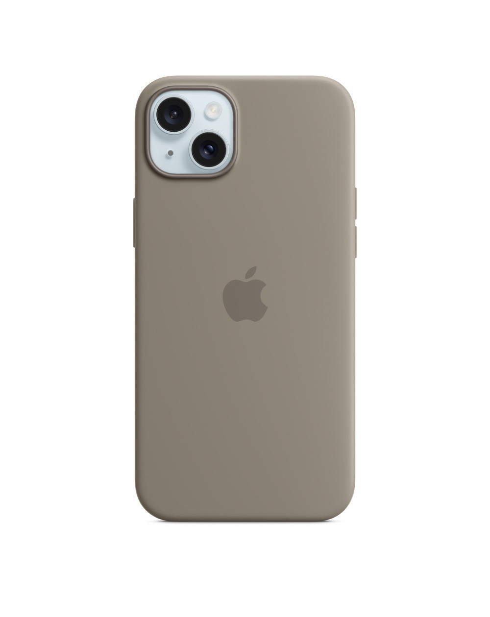 iPhone 15 Plus Custodia MagSafe in silicone - Grigio creta - C&C Shop