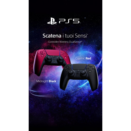 SONY PS5 Controller Wireless DualSense Cosmic Red