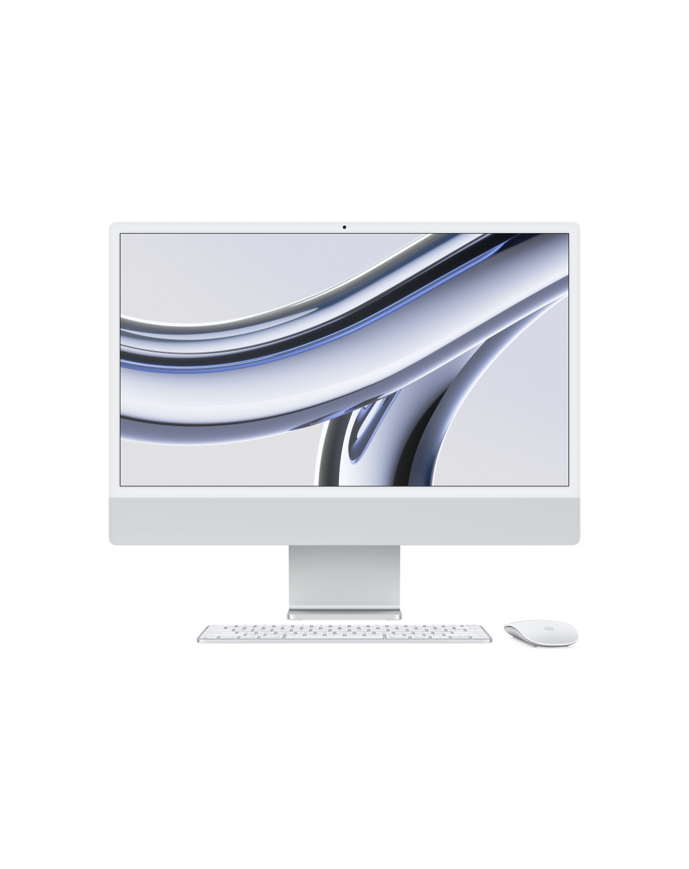 iMac argento - RAM 24GB di memoria unificata - HD SSD 2TB - Magic Mouse -  Magic Keyboard con Touch ID - Italiano - C&C Shop