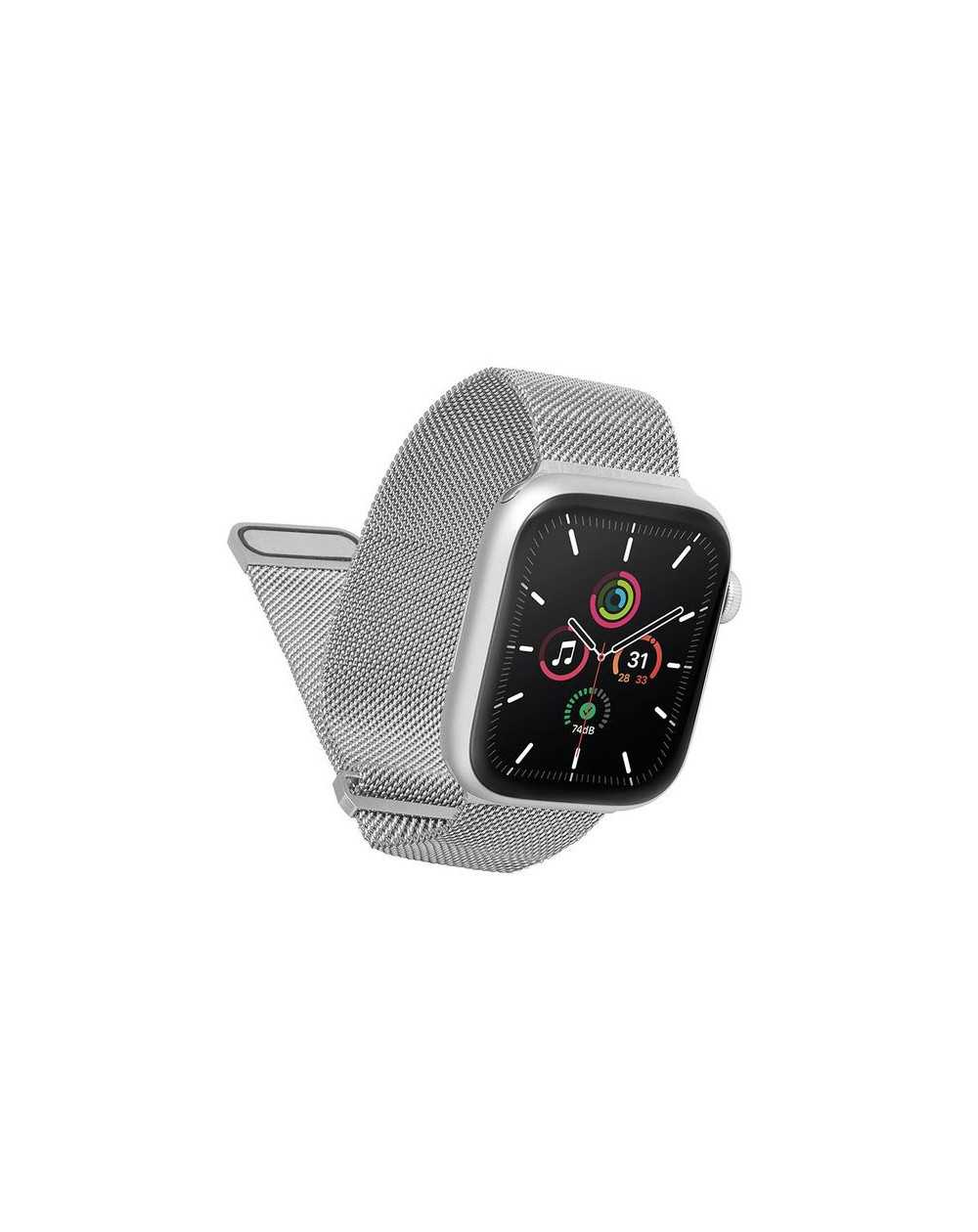 Cinturino in maglia milanese con chiusura magnetica per Apple Watch 42-49  mm (Serie Ultra 2/Ultra/9/8/SE 2022/7/6/SE 2020/5/4/3/2/1) - C&C - C&C Shop