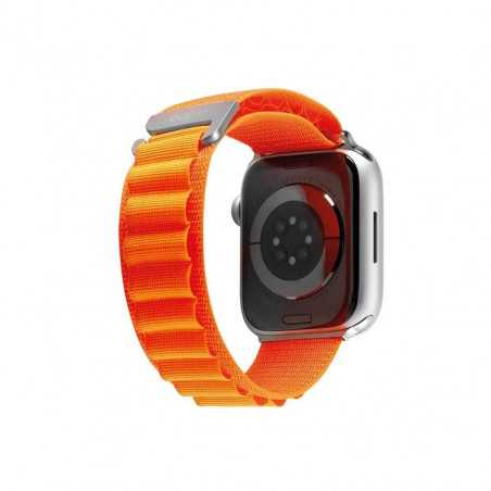 Cinturino per Apple Watch 42-49 mm (Serie Ultra 2/Ultra/9/8/SE 2022/7/6/SE  2020/5/4/3/2/1) Orange C&C - C&C Shop