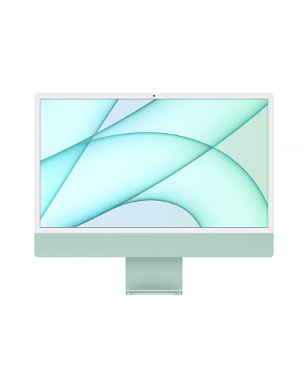 2021 - iMac 24" Retina 4.5K CPU Apple M1 chip 8-core GPU 7-core Ram 8GB SSD 256GB - Verde - Rigenerato ex demo