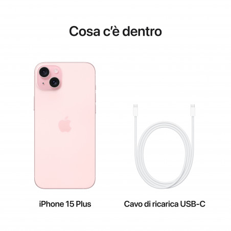 iPhone 15 Plus 256GB Rosa - Ricondizionato di grado A Plus