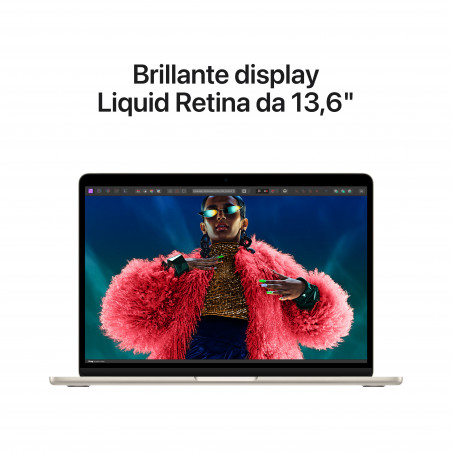 MacBook Air 13'' Apple M3 8-core CPU e 10-core GPU, RAM 8GB, SSD 512GB - Galassia