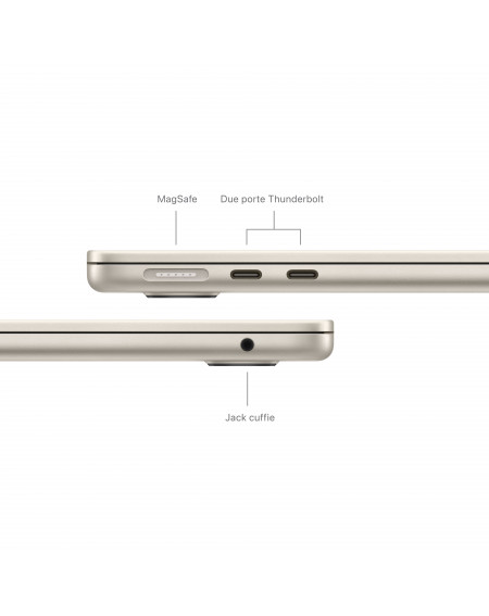 MacBook Air 13'' Apple M3 8-core CPU e 8-core GPU, RAM 8GB, SSD 256GB - Galassia