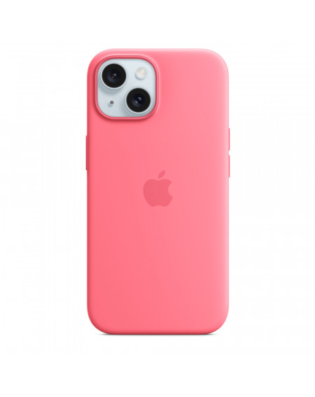 iPhone 15 Custodia MagSafe in silicone - Rosa