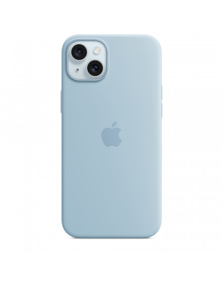 iPhone 15 Plus Custodia MagSafe in silicone - Blù chiaro