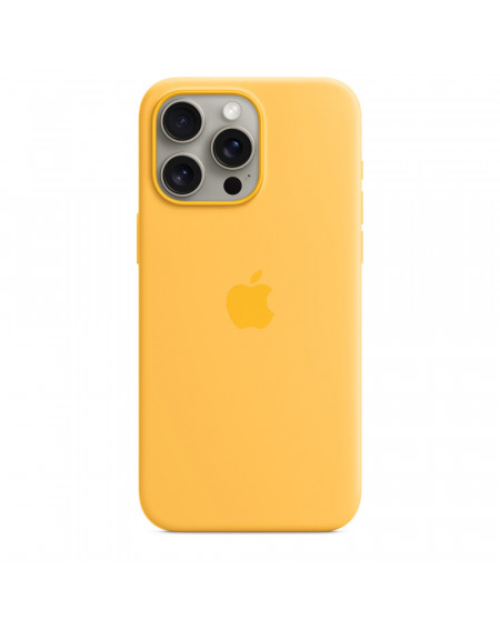 iPhone 15 Pro Max Custodia MagSafe in silicone - Sole
