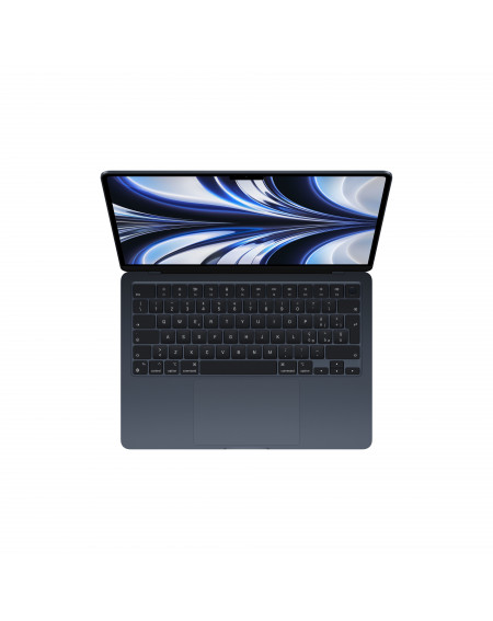 MacBook Air 13'' Apple M2 8-core CPU e 8-core GPU, HD 256GB - Mezzanotte - ex demo