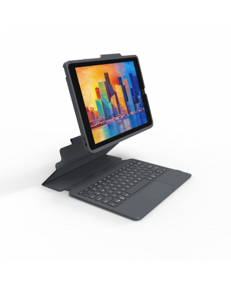 Zagg - Pro Keys tastiera con cust con Trackpad per iPad 10.2'' - Tedesco