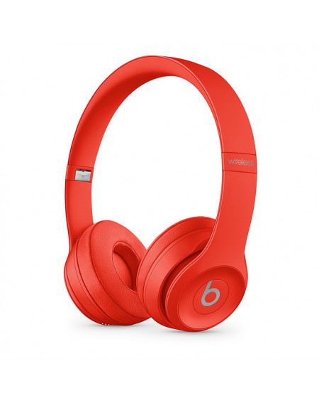 Beats Solo3 Wireless On-Ear Headphones - Red