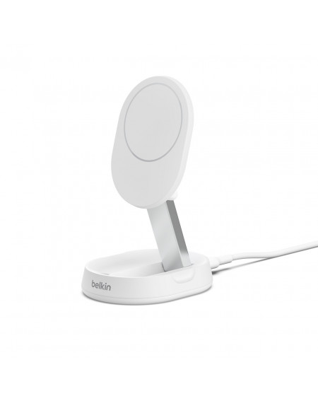 Belkin supporto per ricarica wireless QI2 convertibile 15W con alimentatore - Bianco