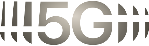An icon showing that iPhone can connect to super-fast 5G network connections and Wi-Fi 6E